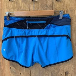 NWOT Lululemon Speed Shorts